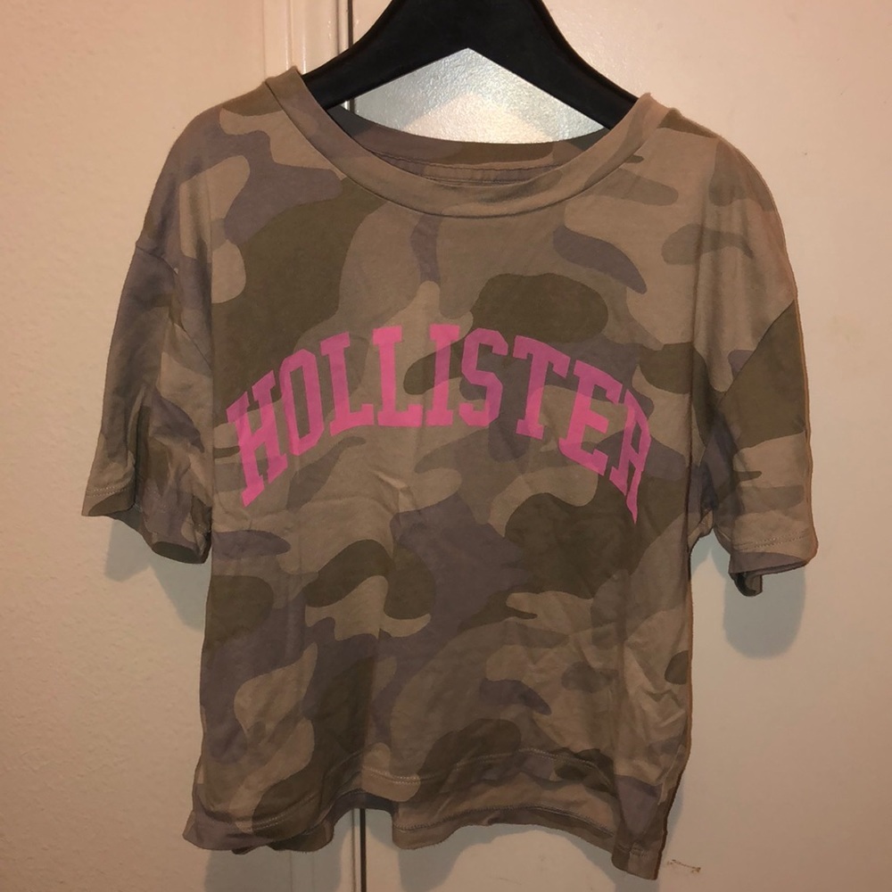 Hollister camouflage top⚡️✨